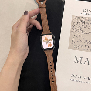 สายนาฬิกาหนังแท้ลายลิ้นจี่สี <span class=keywords><strong>Starlight</strong></span> สำหรับ <span class=keywords><strong>S8</strong></span>รุ่น S7 - Product Image 2