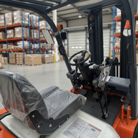 Chariot élévateur diesel KaiDa CPD 2WD avec mât à trois sections, capacité tout-terrain, capacité de 3500 kg, hauteur de levage de 6000 mm