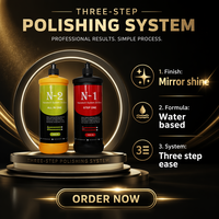 Pour # N-1 3-en-1 Super Nano-tech Polish Plastique pour Voiture Efficace Polissage et Lustrage en Une Étape pour Peinture Automobile 500g