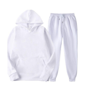 Ensemble de survêtements d'<span class=keywords><strong>hiver</strong></span> brodés personnalisés YZ avec logo, sweat à capuche et pantalon de jogging grande taille pour <span class=keywords><strong>homme</strong></span>, kit de cyclisme - Product Image 2