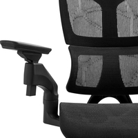 Chaises de bureau ergonomiques de haute qualité en maille à dossier haut, chaises de bureau pivotantes et ergonomiques