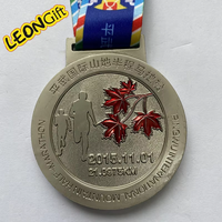 Leon Metal Gift Prix personnalisé Médailles de match sportif et lanière Médailles de boxe Sport Gymnastique Médaille de danse sur mesure avec ruban