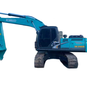 Venta de Excavadora hidráulica sobre orugas de 20 toneladas Kobelco SK200 original de Japón con bomba de motor Hitachi Core Motor Gear Gearbox - Product Image 1