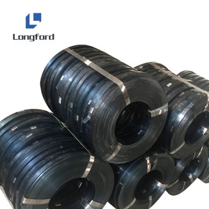 Hot nhúng mạ kẽm Dải nướng màu xanh Tempered thép đóng đai q195 Q235 sơn màu đen recoiling cáp có thể điều chỉnh Armor dây đeo - Product Image 1