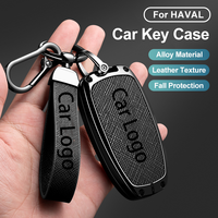 Étui de clé de voiture télécommande en alliage de zinc pour Haval Great Wall, style professionnel, personnalisé, prix de gros