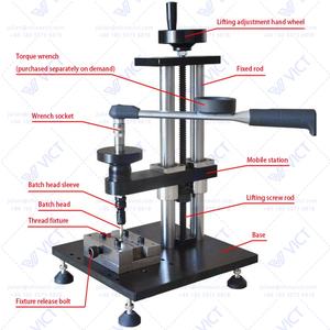 Probador de par NDL100, probador de fuerza de rotura de tornillo, autorroscante perno, máquina de prueba de fuerza destructiva, probador de rotura de tornillo - Product Image 4