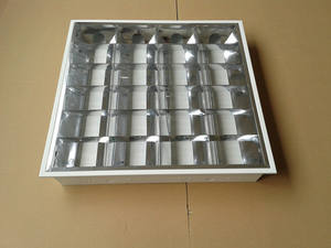 <strong>4x18w</strong> T5 T8 Led <strong>Grille</strong> <strong>Light</strong> Louver 1200x600mm Office Panel Lighting Surface Mount Led Ceiling <strong>Light</strong> - Product Image 3