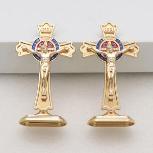 Creative Home Office Desk Decorações Banhado a ouro Metal Artesanato para Comércio Exterior Elegante Jóias Car Pendant Cross-Border Model - Product Image 2