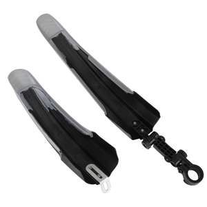 Juego de Guardabarros Delantero y Trasero de Plástico para Bicicleta de Montaña, 1 Par, Color Gris, para Bicicleta de Montaña y Carretera - Product Image 4