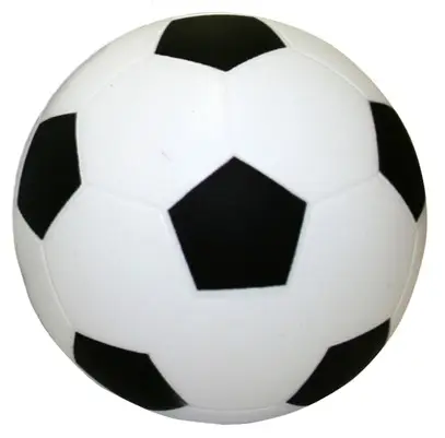 Pallone da calcio sportivo in PU antistress di grandi dimensioni con pallone da calcio in schiuma Pu jumbo da 15cm 20cm