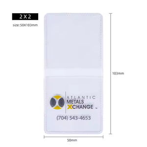 Bán Buôn Biểu Tượng Tùy Chỉnh In Ấn Archivalpro 2*2 Đôi Túi PVC Đồng Xu Lật Cho Nhựa An Toàn Lưu Trữ Đồng Xu Chủ - Product Image 2