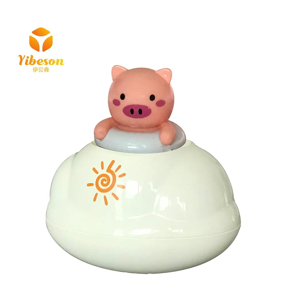Custom logo funny smart floating bathtub play kids baby water game clouds shower head toys for baby bath