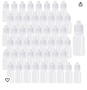 Bouteille d'emballage vide d'applicateur d'huile de cheveux en plastique transparent de 10ml 15ml 30ml avec le chapeau de distribution ouvert par torsion - Product Image 2