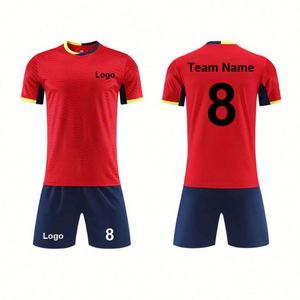 Uniforme de Fútbol Personalizado para Adultos 2026, 100% Poliéster, Amarillo, al por Mayor, Unisex, Tallas Grandes, Transpirable, de Secado Rápido - Product Image 3