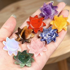 คริสตัลรูปดาวทำมือจากอัญมณีธรรมชาติสำหรับตกแต่งบ้าน มีให้เลือก 7 สี - Product Image 2