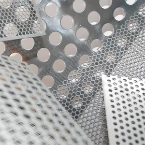 0.8mm aperture aluminium mesh sheet perforated plate circle perforated sheet China manufacture/perforated sheet metal