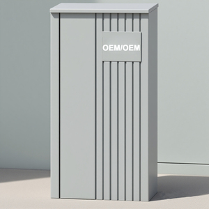 Boîtes <span class=keywords><strong>aux</strong></span> <span class=keywords><strong>lettres</strong></span> autoportantes en acier inoxydable personnalisées pour l'extérieur et le jardin - Product Image 1