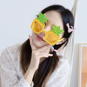 Lunettes de soleil amusantes pour fête Luau, lunettes hawaïennes, accessoires de déguisement tropical, divers accessoires amusants pour fête sur le thème de la plage d'été, décoration d'anniversaire - Product Image 3