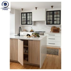 Prima 2026 - Juego <span class=keywords><strong>de</strong></span> Muebles <span class=keywords><strong>de</strong></span> <span class=keywords><strong>Cocina</strong></span> Modulares <span class=keywords><strong>de</strong></span> Lujo Modernos, Diseño Modular, Muebles <span class=keywords><strong>de</strong></span> Isla <span class=keywords><strong>de</strong></span> Madera, Gabinetes <span class=keywords><strong>de</strong></span> <span class=keywords><strong>Cocina</strong></span> <span class=keywords><strong>de</strong></span> Madera con Acabado Blanco Brillante - Product Image 2