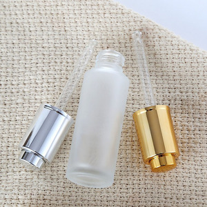 Bouteille compte-gouttes en verre avec pompe à pression, bouteille d'huile essentielle, produit tendance, <span class=keywords><strong>2022</strong></span>, 15, 20, 30, 50 ml - Product Image 3