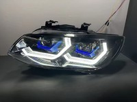 Pour E92 E93 M3 Phares à LED avec projecteur DRL Clignotants séquentiels Feux de route/croisement 12V 36W Neuf 2011-2013
