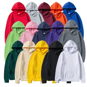 Wholesale 100% polyester cotton private label Hoodie sublimation blank men's hoodies custom oversized sweats shirt