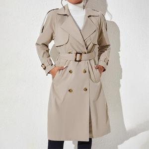 Popolare <span class=keywords><strong>Trench</strong></span> da <span class=keywords><strong>donna</strong></span> <span class=keywords><strong>Trench</strong></span> <span class=keywords><strong>Trench</strong></span> da <span class=keywords><strong>donna</strong></span> Design di tendenza moda Outlet personalizzato <span class=keywords><strong>Trench</strong></span> a scelta bianca <span class=keywords><strong>Trench</strong></span> classico <span class=keywords><strong>Beige</strong></span> - Product Image 5