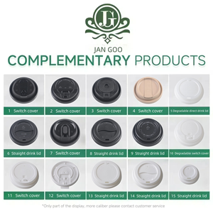 أكواب قهوة ورقية مع غطاء مطبوعة مخصصة مزدوجة الجدار 4 أونصة/8 أونصة/10 أونصة/12 أونصة/14 أونصة/16 أونصة - Product Image 5