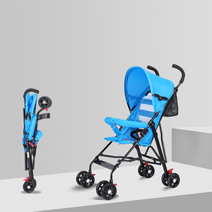 Parapluie de voyage portable en gros Poussette simple pour bébé Poussette landau pliable pour bébé portable Poussette de transport réglable - Product Image 4