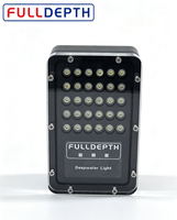Projecteur subaquatique pour eaux profondes de 6000 m, 1000 lumens, projecteur ROV, éclairage sous-marin à intensité variable PWM