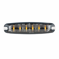 12V-24V Wasserdichtes Aluminium-LED-Blitzwarnlicht ECE R65 XA1 XA2 Zertifizierte Notfall-Warnleuchte