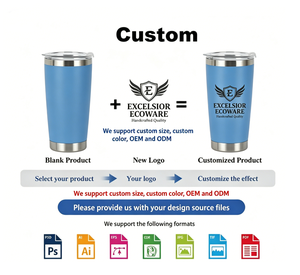 Tasse de voyage isotherme en acier inoxydable 20 oz avec logo personnalisé, impression UV par sublimation, cadeau promotionnel avec couvercle – Meilleures ventes - Product Image 6