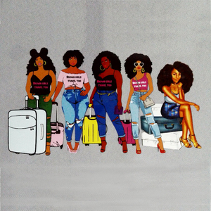 Vente en gros de modèles de transferts thermiques personnalisés Sistas prêts à presser Transferts thermiques en plastisol sérigraphiés pour vêtements - Product Image 6