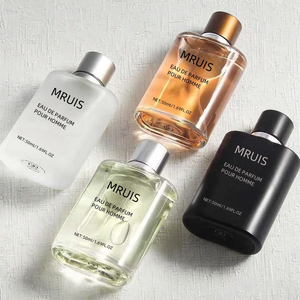 Mruis - Colonia en Spray Corporal para <span class=keywords><strong>Hombre</strong></span>, 50 ml, Aroma Sofisticado y Seductor, Pour Homme, Eau de Parfum, <span class=keywords><strong>Perfume</strong></span> Ecológico para Citas - Product Image 1
