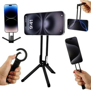 Mini Trípode Magnético de Aluminio para Smartphone, Soporte de Bolsillo para Teléfono Celular con Imán Fuerte y Montaje Rápido para <span class=keywords><strong>iPhone</strong></span> 17 16 15 14 <span class=keywords><strong>13</strong></span> 12 - Product Image 1