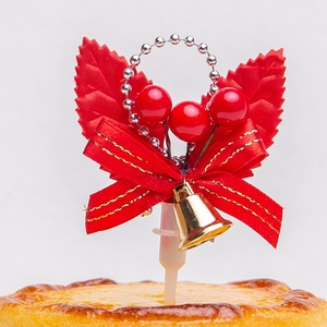 Creative Cake Toppers Serie <span class=keywords><strong>de</strong></span> Navidad Fiesta <span class=keywords><strong>de</strong></span> cumpleaños Fruit Cake Picks Corona en forma <span class=keywords><strong>de</strong></span> suministros <span class=keywords><strong>de</strong></span> decoración <span class=keywords><strong>de</strong></span> alimentos - Product Image 1