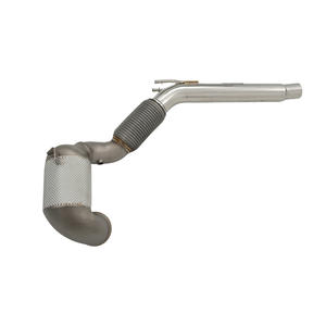 Collecteur d'échappement de haute qualité avec pare-chaleur pour VW <span class=keywords><strong>Golf</strong></span> <span class=keywords><strong>7</strong></span> <span class=keywords><strong>GTI</strong></span> <span class=keywords><strong>7</strong></span>.5 <span class=keywords><strong>GTI</strong></span> 8GTI 304 en acier inoxydable Collecteur d'échappement catalytique - Product Image 4