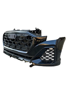 Kit Paraurti Anteriore 2025 per Audi Q8 con Sistema Radiatore Fari, Nuovo in Plastica, Include Fori per Gancio Traino - Product Image 3