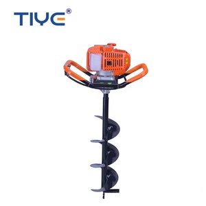 Herramientas de jardín, excavadora manual de agujeros de poste, barrena de tierra de gasolina, barrena de tierra 52CC - Product Image 1