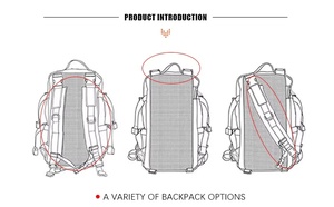 Prezzo a buon mercato in poliestere altri zaini da trekking borsa zaino da trekking all'aperto Logo personalizzato zaino ultraleggero escursionismo - Product Image 5
