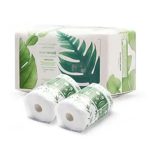 狂暴竹浆品牌名称卫生纸无染料卫生纸制造商美国核心papel higienico suave