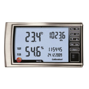 Termohigrómetro Digital Testo 622, Medidor de Temperatura, Humedad y Presión, Grado Industrial para Laboratorio, Acero Inoxidable - Product Image 2