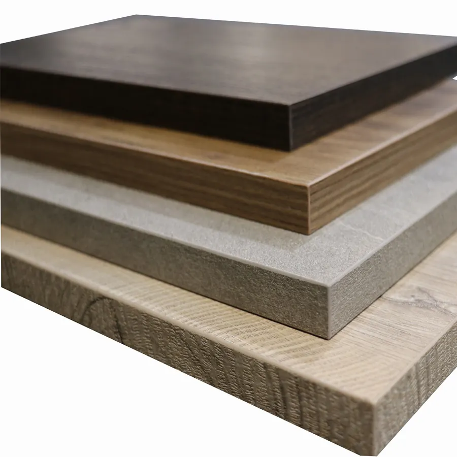 Chinese Synchronize Melamine 18mm Two Faced MDF Board