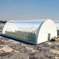 Dôme de stockage agricole professionnel, tente gonflable, abri avec caractéristiques imperméables et coupe-vent, taille personnalisable
