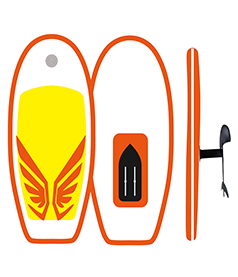 Kitesurf-Tabla de papel de aluminio inflable, tabla de hidrofoil Efoil en el mar, venta al por mayor - Product Image 6