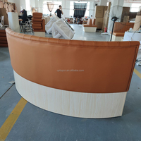 (SP-KS385) Nouvelle Arrivée Top Qualité À Manger PU En Cuir De Stockage Restaurant Canapé