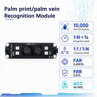 Module de lecture de veine palmaire et d'empreintes digitales binoculaire pour distributeur automatique, terminal de point de vente, caisse libre-service, coffre-fort bancaire haute sécurité, centre de données