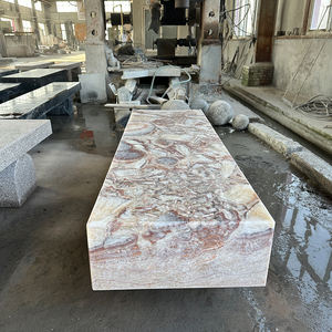 Parco esterno mobili in marmo onice panca elegante <span class=keywords><strong>giardino</strong></span> in pietra prodotti - Product Image 2