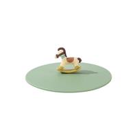 Couvre-tasse en silicone de qualité alimentaire, dessin animé, universel, anti-poussière, résistant à la chaleur, couvercle d'étanchéité pour tasses en céramique, verre, tasses à thé