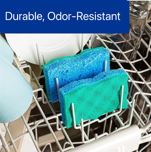 Gỗ tự nhiên bột giấy miếng bọt biển Scrubber cellulose làm sạch pad sinh thái thân thiện mềm thấm bền nhà bếp rửa sạch khối - Product Image 6